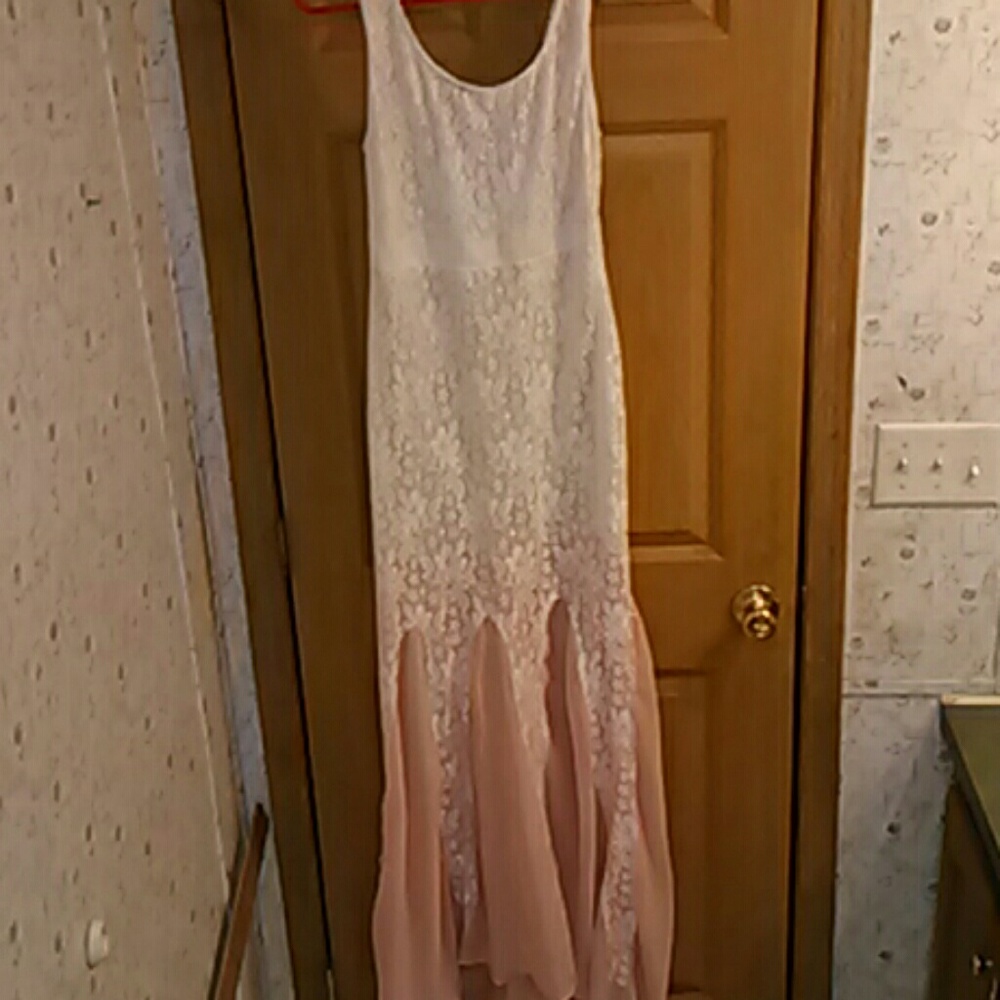 Beautiful evening gown hi low